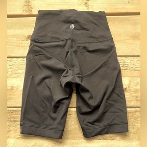 Lululemon 6” biker shorts size 0